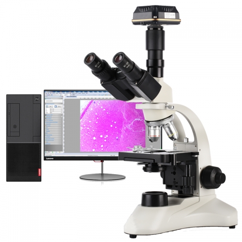 SWG-W2400 10 megapixel three eye electron microscope 40-1600X