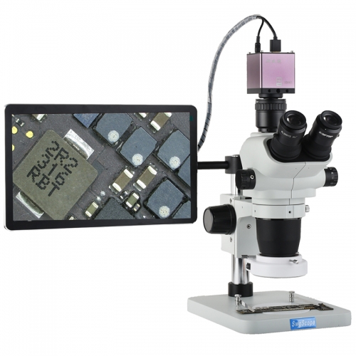 SWG-S67 HDMI high definition measuring microscope 13.3 inch 1080p industrial display screen