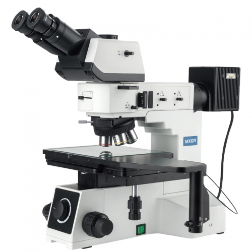 MX6R 500X three eye metallographic microscope